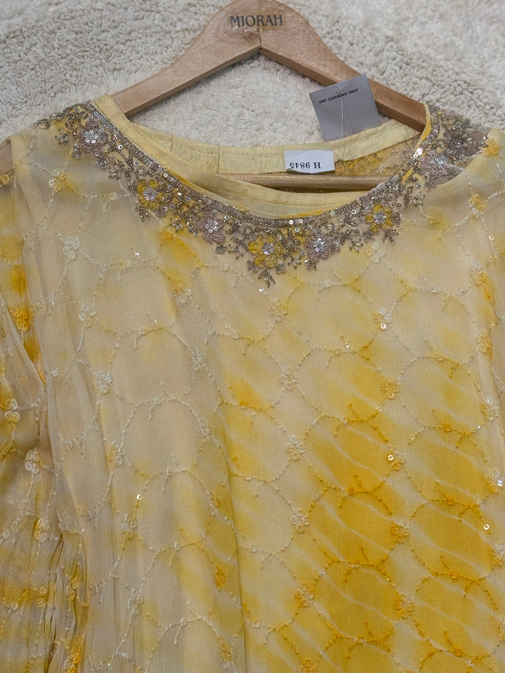 Premium handwork kaftan with inner and pant